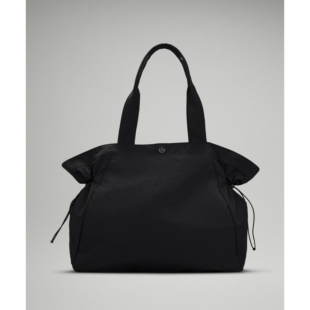 Lululemon Tote Bag Side Cinch Shopper Black